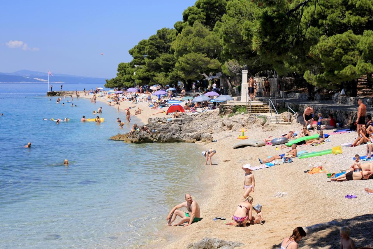 Apartments And Rooms With Parking Space Brela, Makarska - 6895 Exteriér fotografie