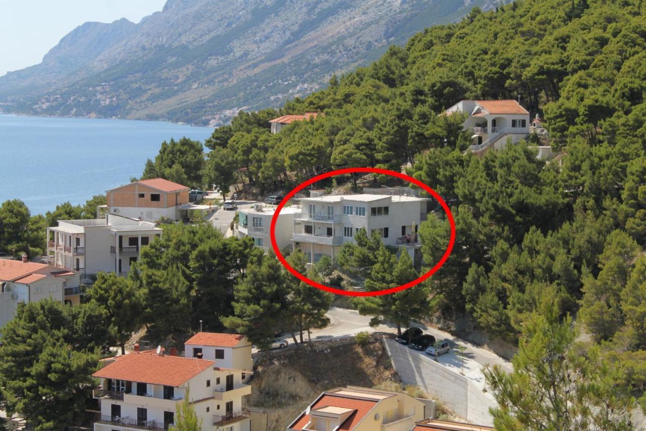 Apartments And Rooms With Parking Space Brela, Makarska - 6895 Exteriér fotografie